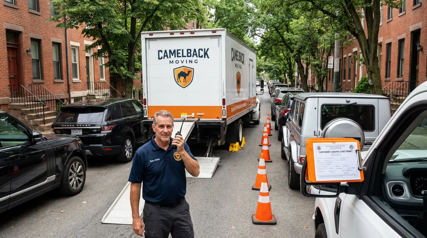City street loading permit setup in Shadyside, OH